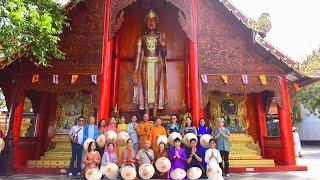 Tham quan Chùa Doi Suthep xây dựng 1383 tại Chaingmai Thái Lan