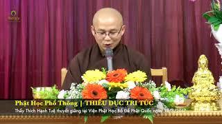 Phật Học Phổ Thông | THIỂU DỤC TRI TÚC