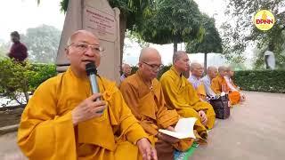 Nghi thức truyền tam quy, ngũ giới cho 28 Phật tử tại đất Phật