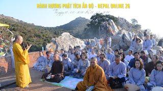 Đoàn hành hương Đạo Phật Ngày Nay lên núi Linh Thứu (Grdhrakuta)