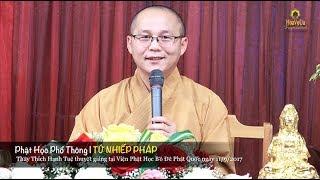 Phật Học Phổ Thông | TỨ NHIẾP PHÁP