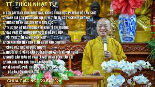 Vấn đáp Phật pháp Online 23-04-2020 - TT. Thích Nhật Từ