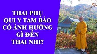 Thai phụ Qui Y Tam Bảo có ảnh hưởng gì đến Thai nhi? | TT. Thích Nhật Từ